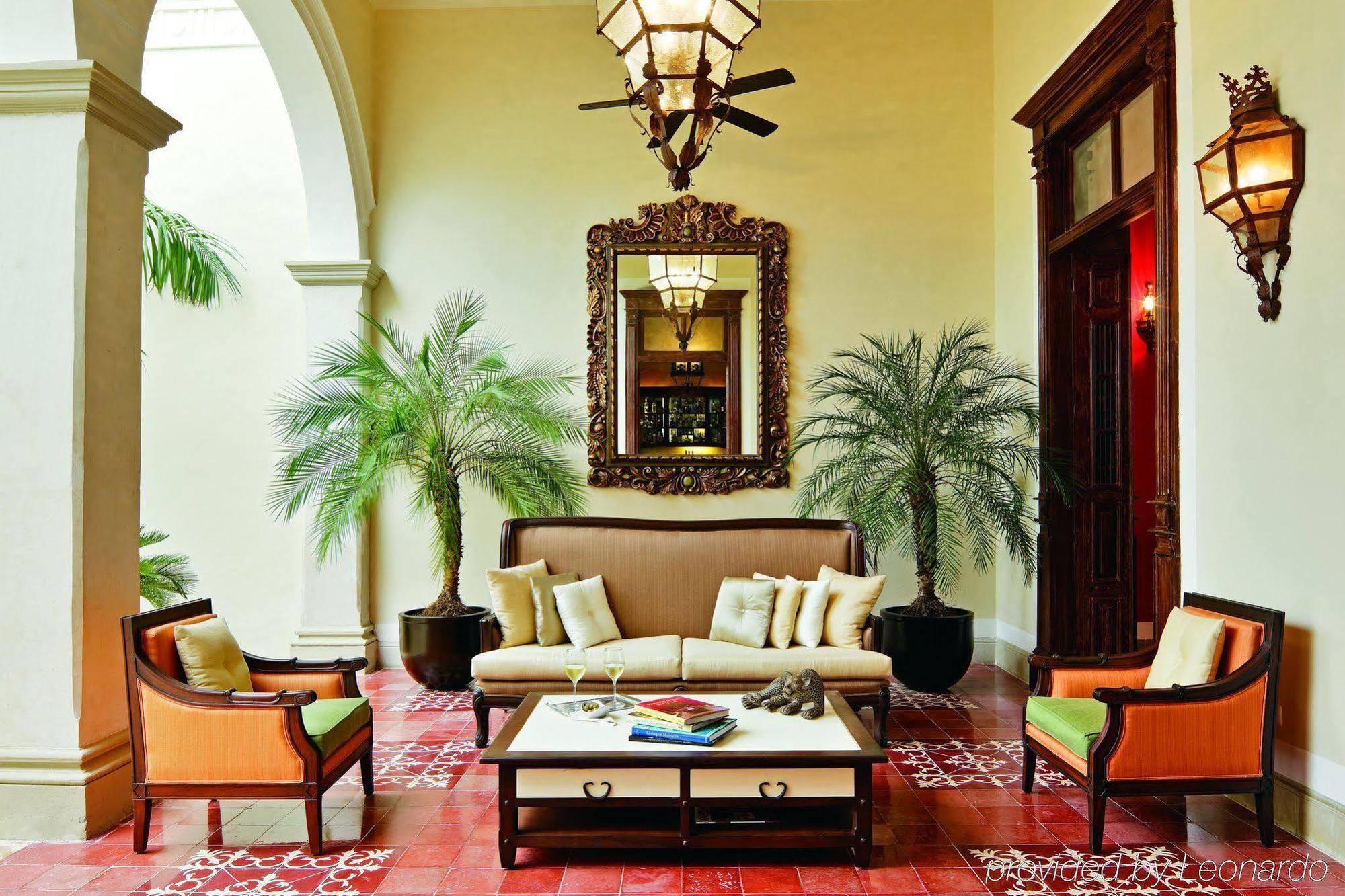 Casa Lecanda Boutique Hotel Мерида Интерьер фото